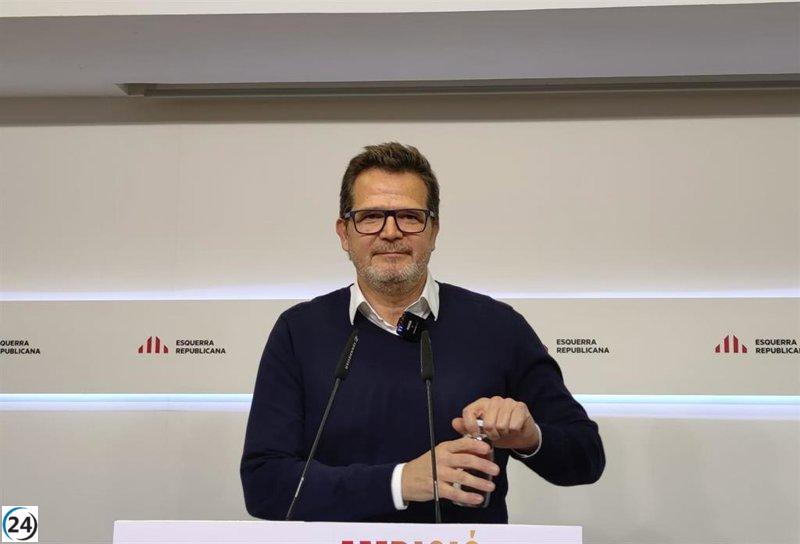 ERC critica la candidatura de Montero en Andalucía por frenar la financiación de Cataluña.