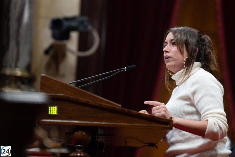 La CUP denuncia que la expansión del Aeropuerto se decide fuera del Parlament, en lugar de un debate democrático.