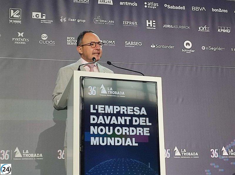 Espot anticipa la firma del acuerdo con la UE en esta legislatura.