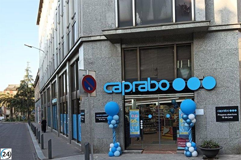 Caprabo inaugura su nuevo supermercado en Igualada, Barcelona.