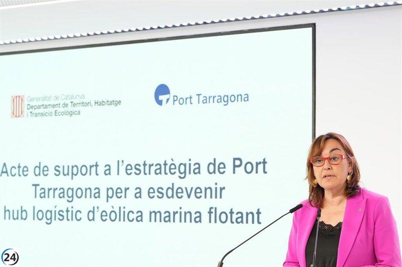 La Generalitat y el Puerto de Tarragona impulsan el desarrollo del hub de energía eólica marina flotante.