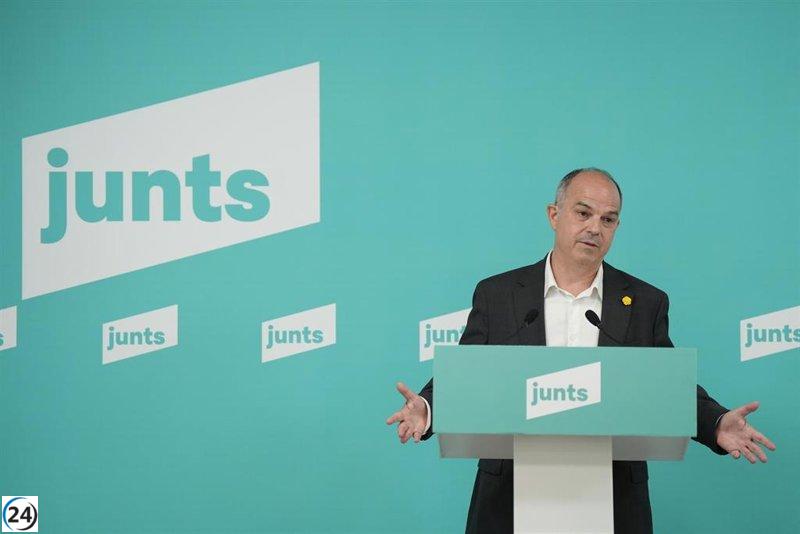 Turull (Junts) pide al TC que garantice la aplicación de la amnistía por el Supremo.