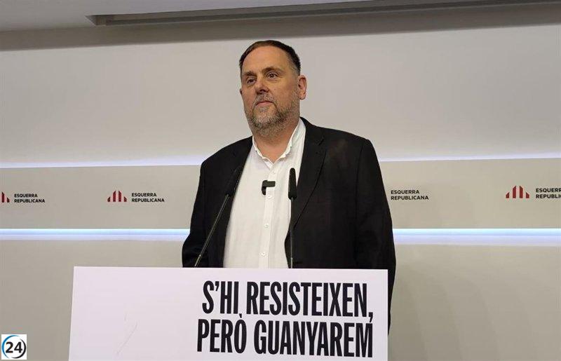 Junqueras aplaude fallo del TC, pero lamenta que no alterará su situación.