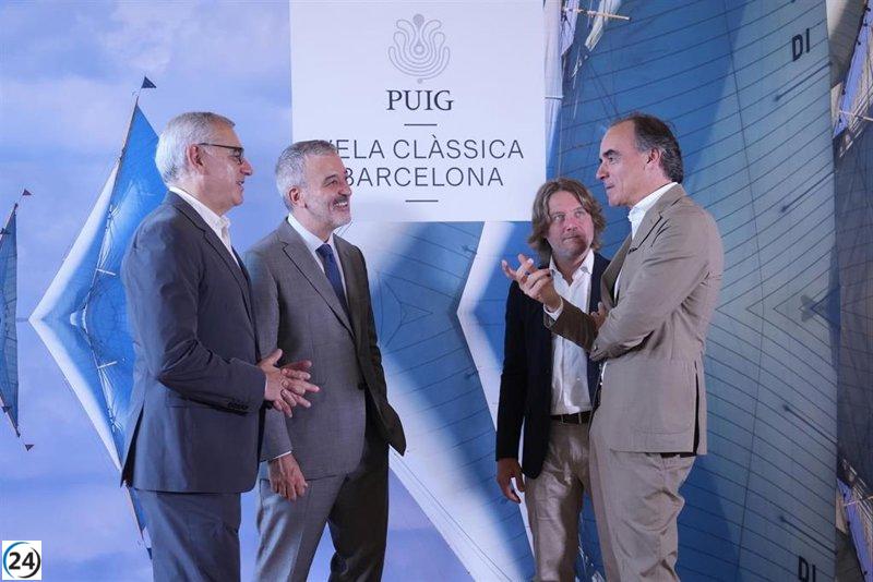 Collboni destaca la cercanía de Barcelona con la regata Puig Vela Clàssica.