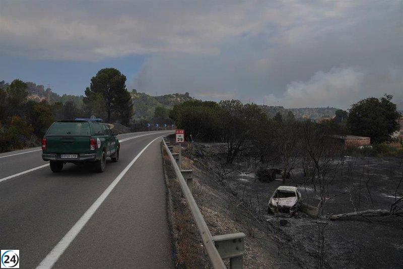 Todos los municipios de Tarragona levantan el confinamiento, excepto Paüls, afectado por un incendio.