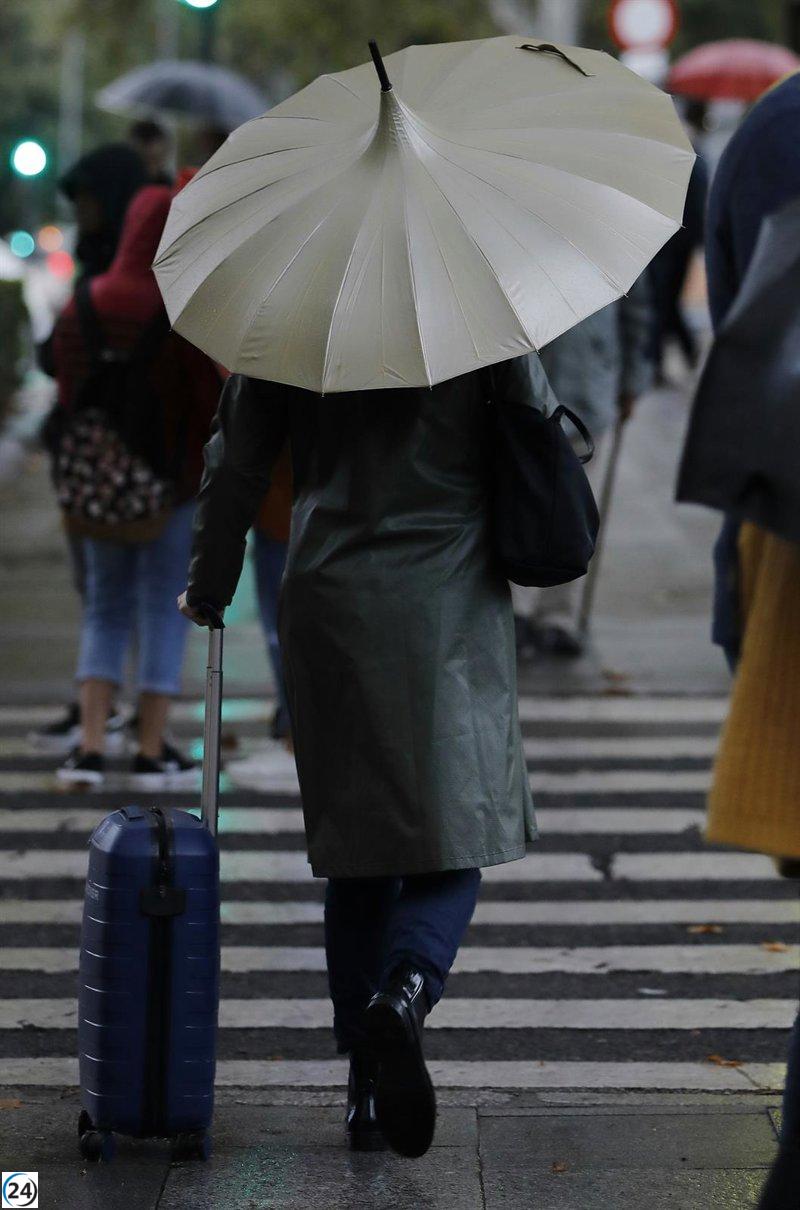 Protección Civil de Cataluña alerta sobre riesgos de crecida de ríos por las lluvias.