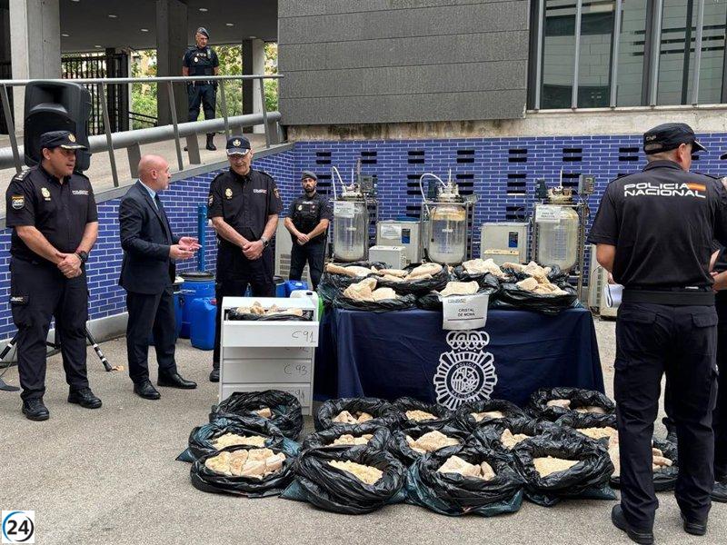 Desmantelan en Tarragona el principal laboratorio ilegal de MDMA en España.