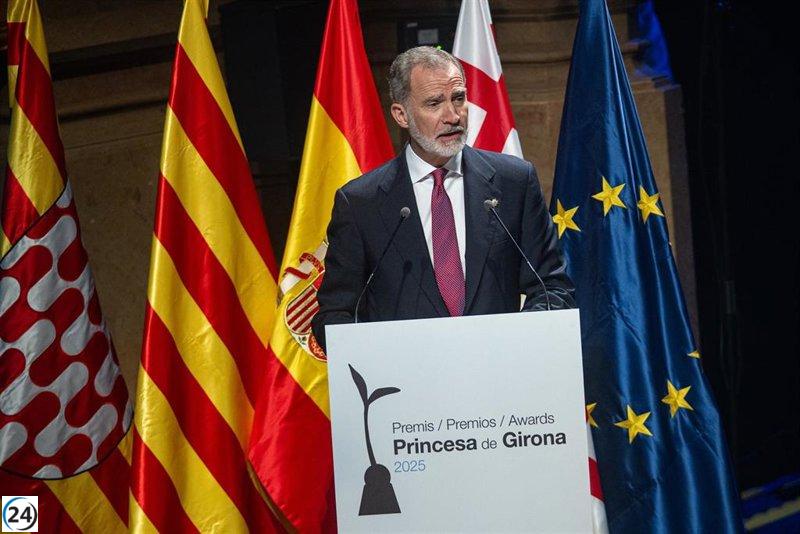 El Rey en Barcelona aboga por respaldar el talento joven con compromiso y responsabilidad.