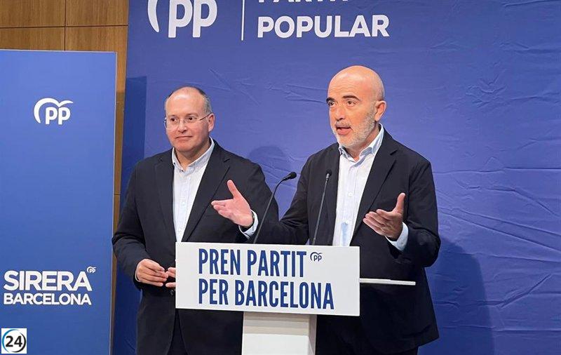 Sirera (PP) insta a Collboni a que la Urbana ayude a identificar a migrantes irregulares que infringen la ley.