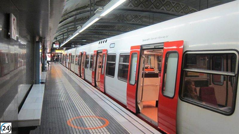 Interrumpido el servicio de la R5 en Barcelona por un robo de cables de cobre.