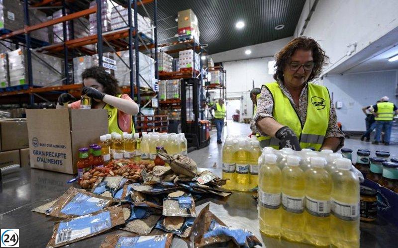 La campaña 'Ningún hogar sin alimentos' de Fundación La Caixa y CaixaBank logra recaudar 1,6 millones de euros.