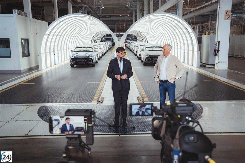 Illa apoya en China la eliminación de aranceles para el Cupra Tavascan, creado completamente en Europa.