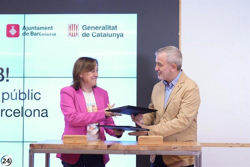 Collboni y Paneque acuerdan la entrega de 11 terrenos para construir 600 casas asequibles en Barcelona.