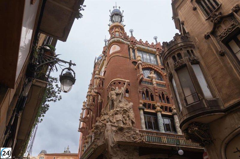 El Palau de la Música Catalana alcanza un nuevo hito al atraer a 860.525 visitantes en 2024.