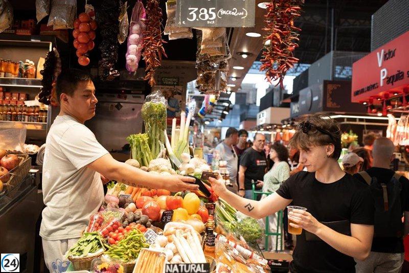 Catalunya registra una caída del IPC al 2,3% en julio.