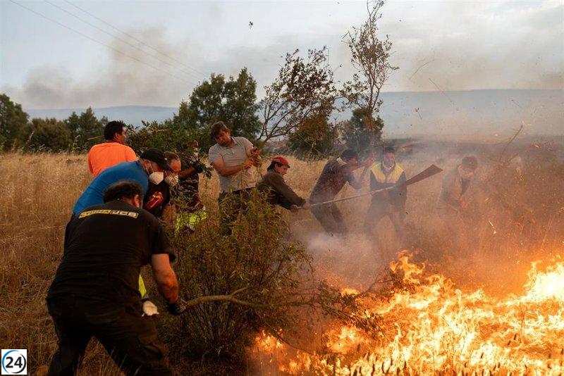 Marlaska alza la voz ante la detención de 25 incendiarios este verano.