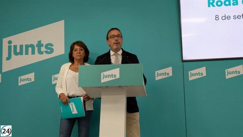Rius (Junts) exige cese definitivo de hostilidades en Gaza y liberación de rehenes.