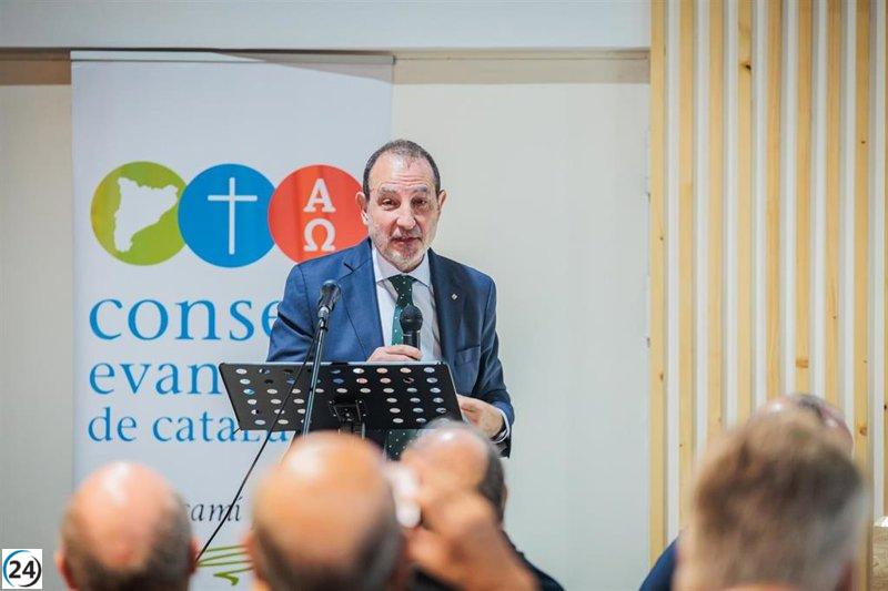 Espadaler aboga por la protección de la libertad religiosa en el evento del Consell Evangèlic de Catalunya.