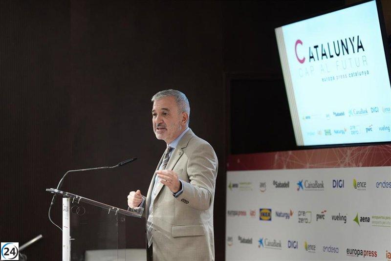 Collboni aboga por una economía global que no ignore el genocidio en Gaza.