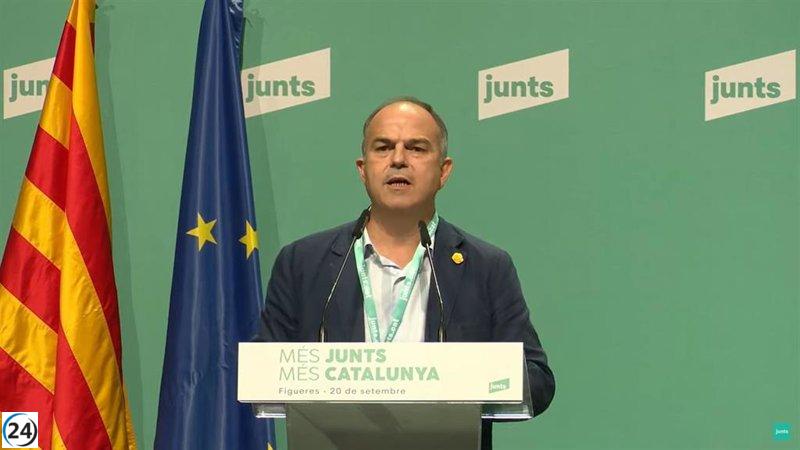 Turull de Junts critica a Podemos por calificar de racista su propuesta migratoria, acusándolos de 