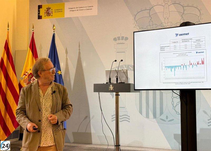 Aemet anticipa un otoño cálido y con lluvias moderadas en Catalunya.