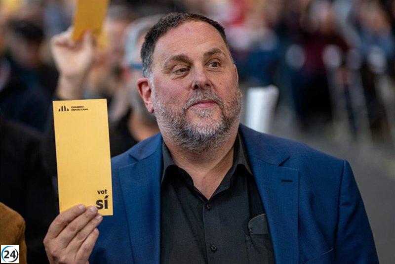 Junqueras declarará este martes su intención de postularse nuevamente por ERC en las elecciones catalanas.