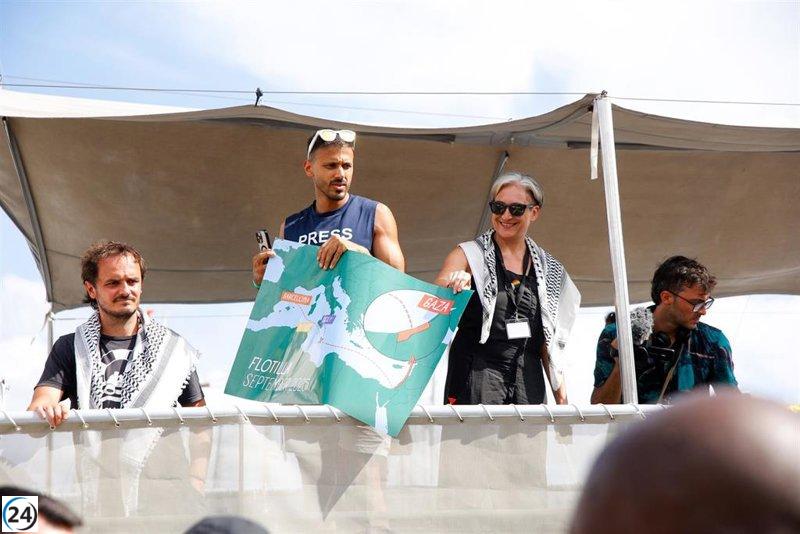 Colau advierte desde la Flotilla: 