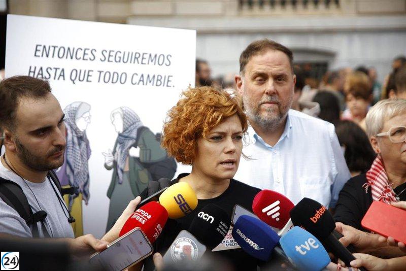 Alamany (ERC) anticipa la presencia de Coronas y Colau este domingo en Barajas.