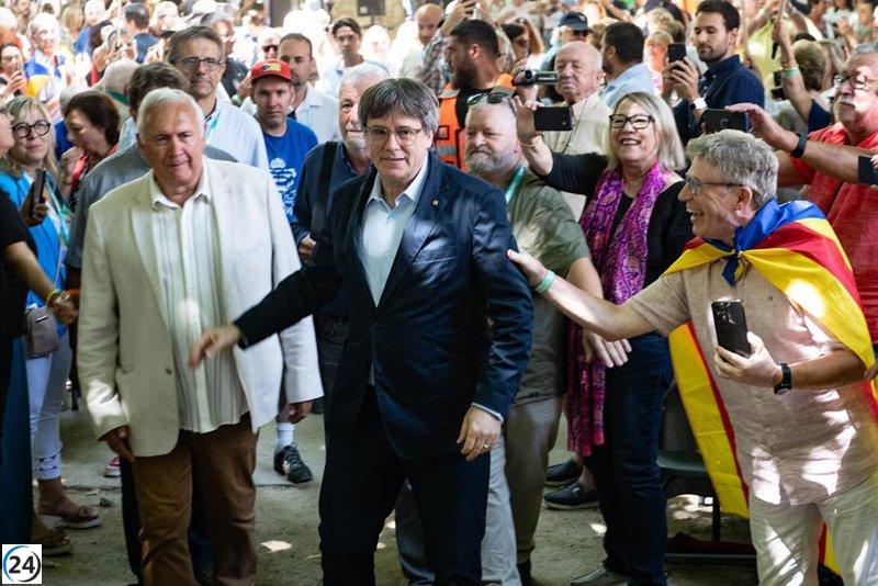 Puigdemont aplaude la efectividad del plan de paz de Trump para Gaza.