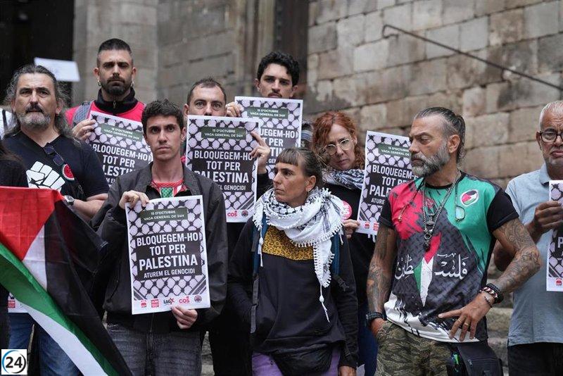 Sindicatos en Cataluña convocan huelga general al considerar