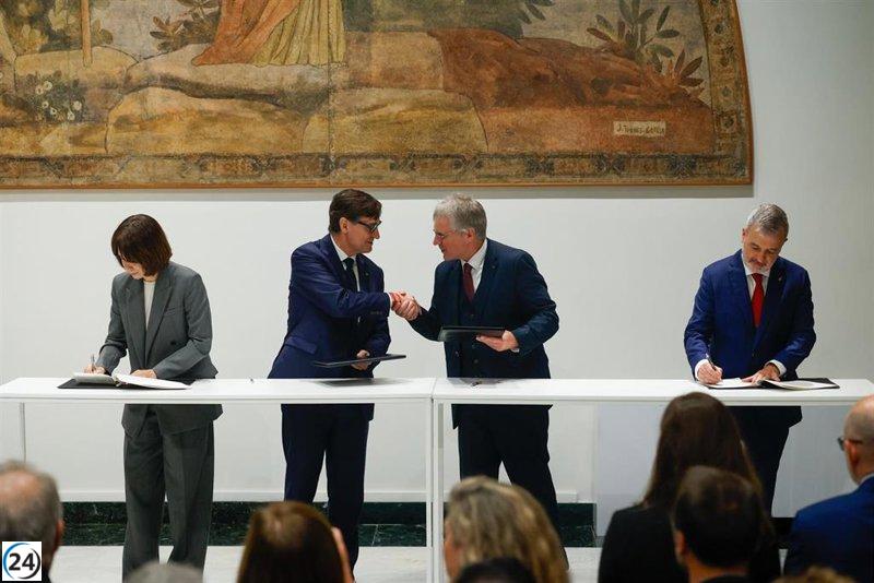 Colaboración entre Gobierno, Generalitat y Barcelona para crear un centro de teragnosis con la Fraunhofer Gesellschaft.