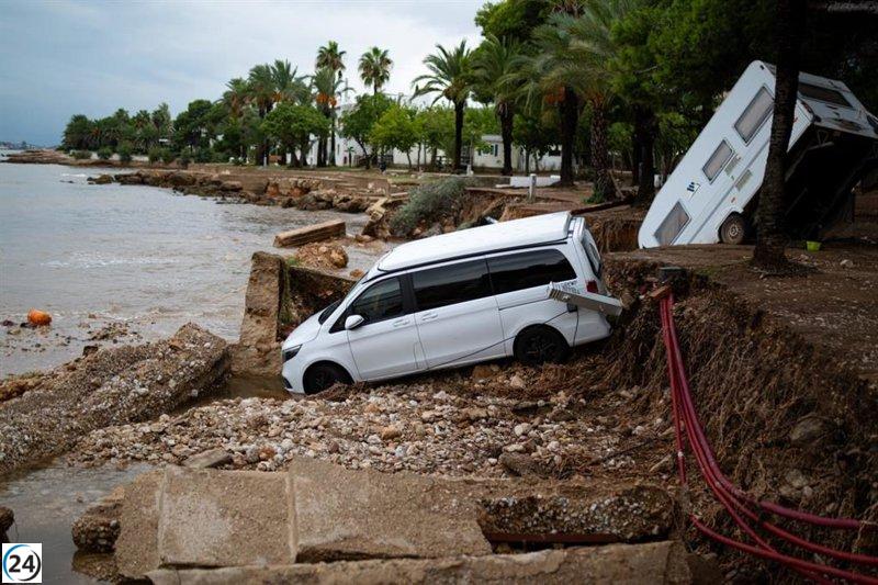Illa promete recursos esenciales para quienes sufrieron el impacto del temporal en Tarragona.
