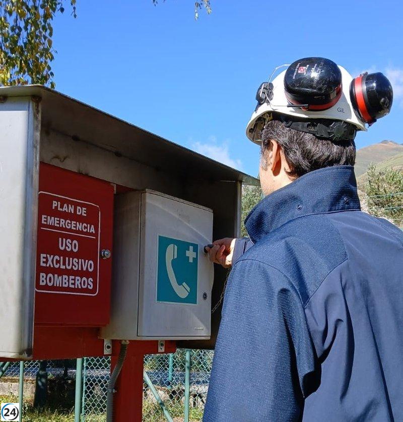 Endesa realiza un simulacro de crisis en la planta de Arties-Aiguamoix, en Naut Aran.
