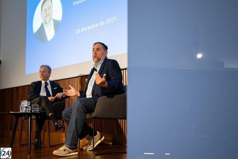 Junqueras denuncia que Montero rechaza incluir la ordinalidad en la financiación de manera clara.