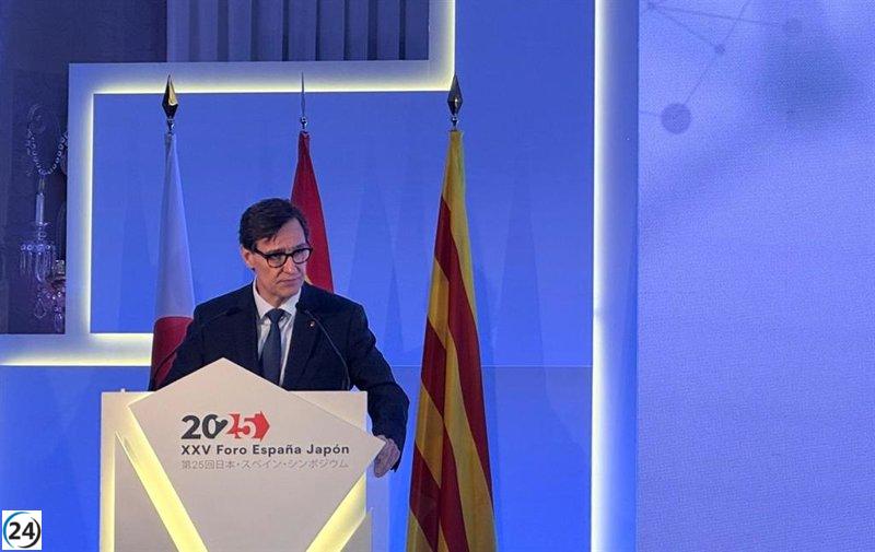 Illa sostiene que Barcelona debe ser sede del Foro España-Japón 2025: