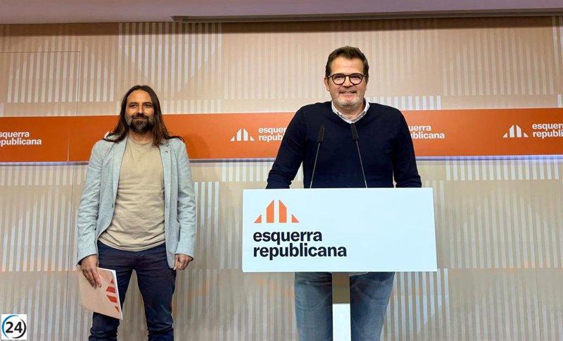 Albert (ERC) asegura que seguirán en la mesa de diálogo, a pesar de la posible separación de Junts del Gobierno.