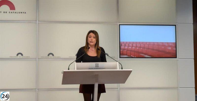 Vega (CUP) asegura que la separación entre Junts y el PSOE carece de impacto significativo.