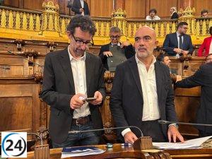 Sirera (PP) insiste en que Collboni suprima el 30% de reserva para vivienda pública.