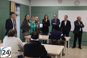 Espadaler y Niubó destacan la importancia de la educación en el Centro de Formación de Lledoners, Barcelona.