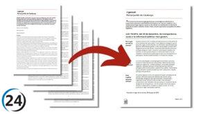 El Govern utiliza IA para simplificar 16,000 normativas legales.