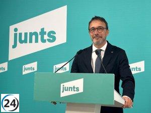 Rius (Junts) demanda a Sánchez claridad sobre el futuro de la legislatura:
