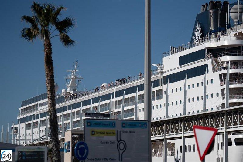 En 2024, la industria de cruceros en el Puerto de Barcelona aportó 3,4 millones al día a la economía catalana.