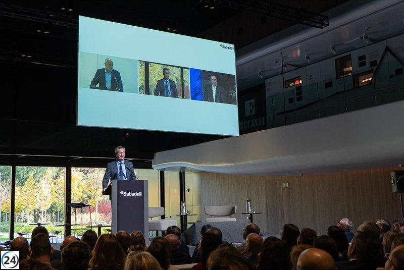 González-Bueno (Sabadell) afirma que el banco está listo para potenciar su crecimiento y aumentar su rentabilidad.