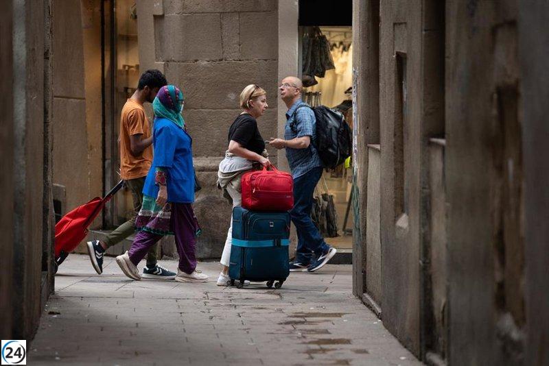 Incremento del 3,7% en las estancias hoteleras en Catalunya durante octubre.