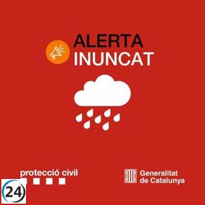 Una mujer gravemente herida tras la caída de una farola en Sabadell por el temporal.