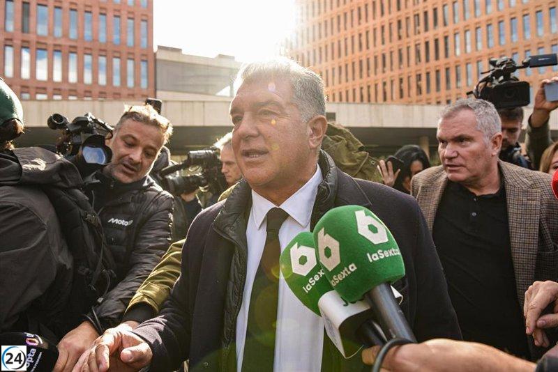 Joan Laporta bajo la lupa por un caso de presunta estafa en 2016.