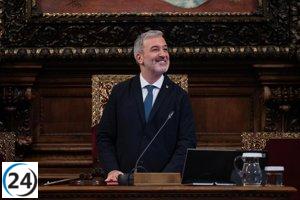 Collboni aboga por la convivencia civil y la vivienda accesible al cerrar el año.