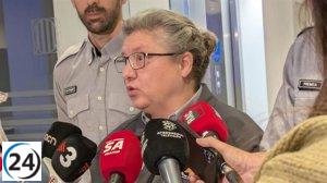 Protecció Civil advierte sobre nevadas este lunes, pero actualiza a la baja sus pronósticos.