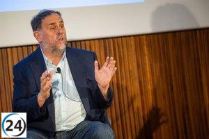 Junqueras advierte que la inclusión de la ordinalidad es clave para lograr un pacto de financiación con Sánchez.