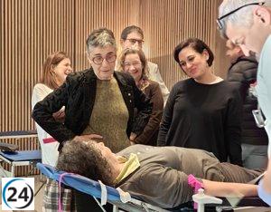 Pané resalta el enorme desafío de La Marató de Donants de Sang y hace un llamado a la solidaridad.